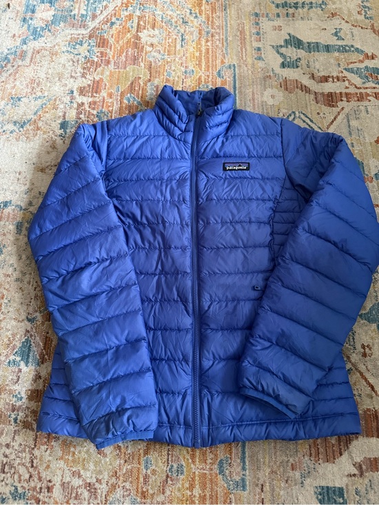 Patagonia Jackets & Blazers - Patagonia women’s down sweater- Puffer Jacket royal blue